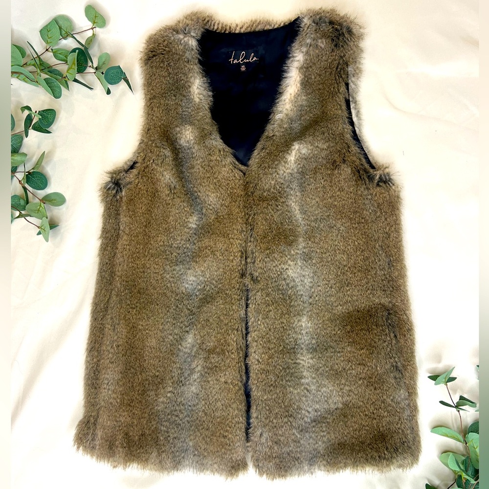Talula Faux Fur Vest
